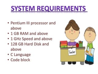 Automated computerized class routine | PPTX
