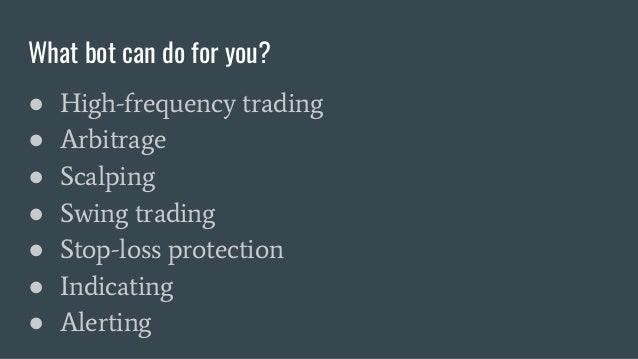 Automated Cryptocurrency Trading