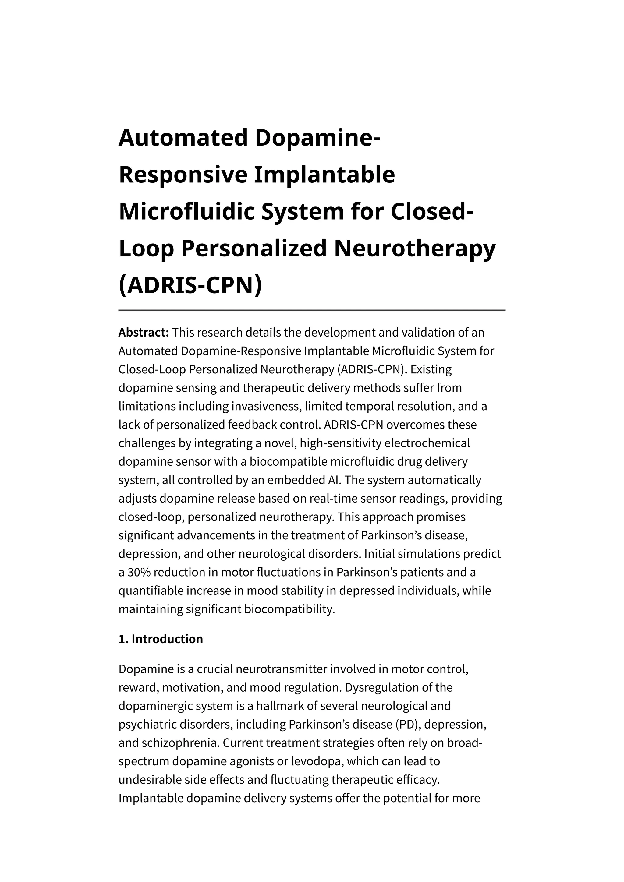 Dopamine Deficiency: Symptoms, Causes & Treatment