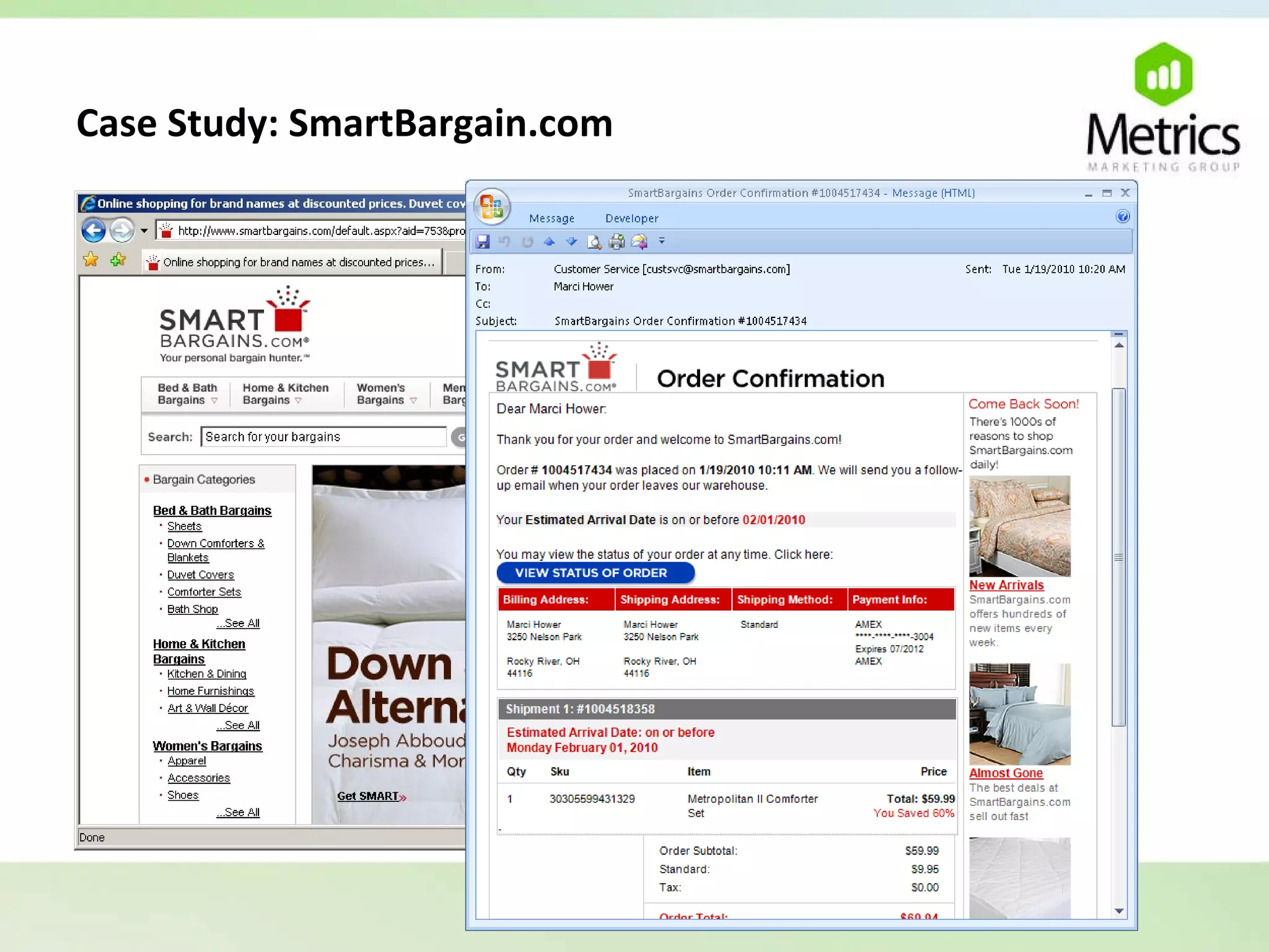 Case Study: SmartBargain.com 