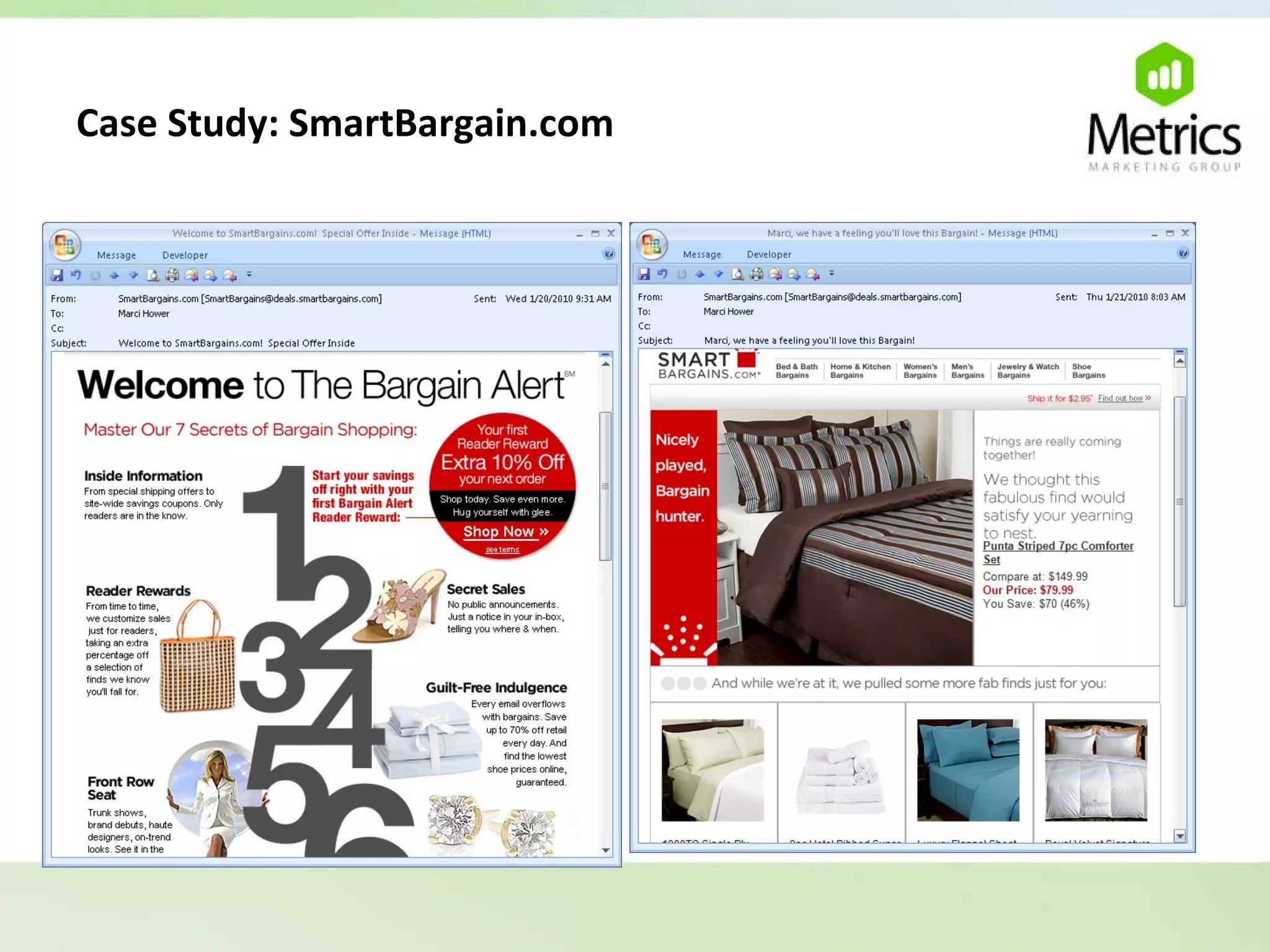 Case Study: SmartBargain.com 