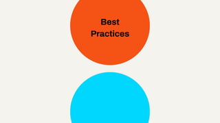 Best
Practices
 