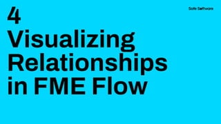 4
Visualizing
Relationships
in FME Flow
 