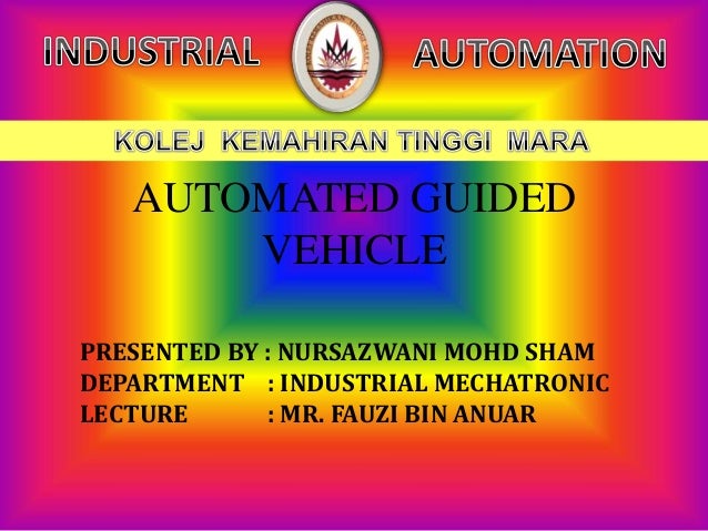 agv automated guided vehicle ppt