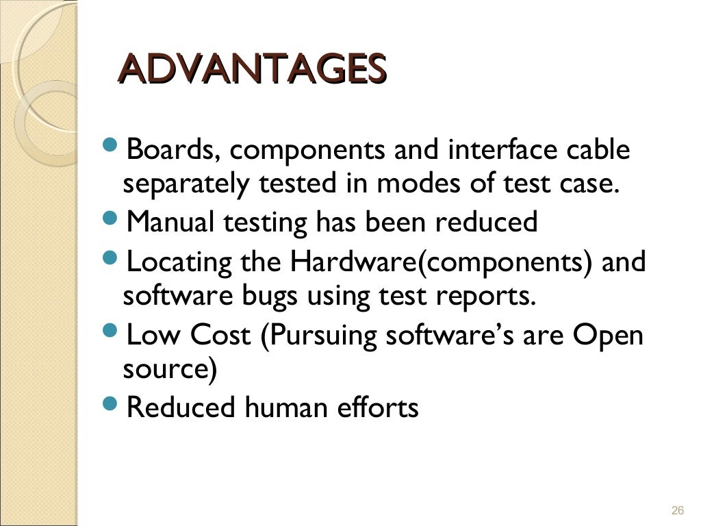 Automated hardware testing using python