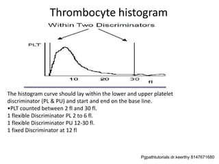 Upper Plt Interference automated hematology analyzer.pdf six part | PDF