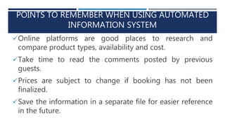 Automated Information System | PPTX | Technology & Computing