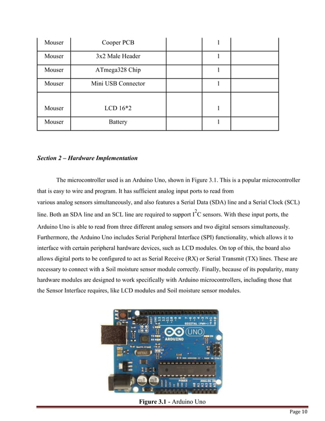 Automated irrigation system based on soil moisture using arduino
