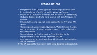 Advanced Metering Infrastructure Implementation | PPTX