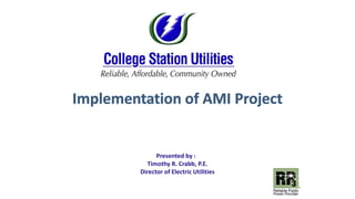 Advanced Metering Infrastructure Implementation