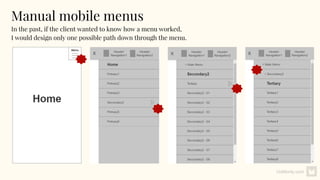 Automated Mobile Menu Prototypes in Axure | PDF
