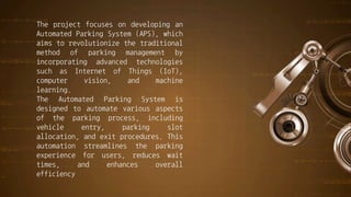 Automated parking solutions for urban parking spaces.pptx