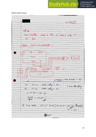 31
Draft of the Circuit
 