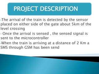 automatic railway gate control system using arduino