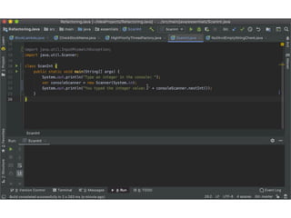 Automated Refactoring With IntelliJ IDEA | PDF
