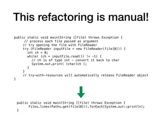 Automated Refactoring With IntelliJ IDEA | PDF