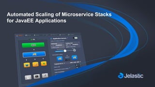 Automated Scaling of Microservice Stacks
for JavaEE Applications
 