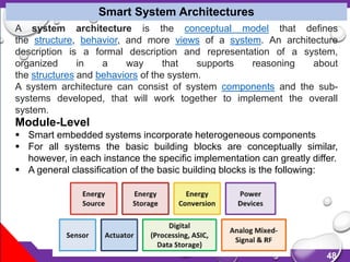 Smart System Design Automated system design for emergencies | PPTX