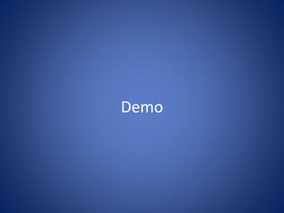 Demo 
 