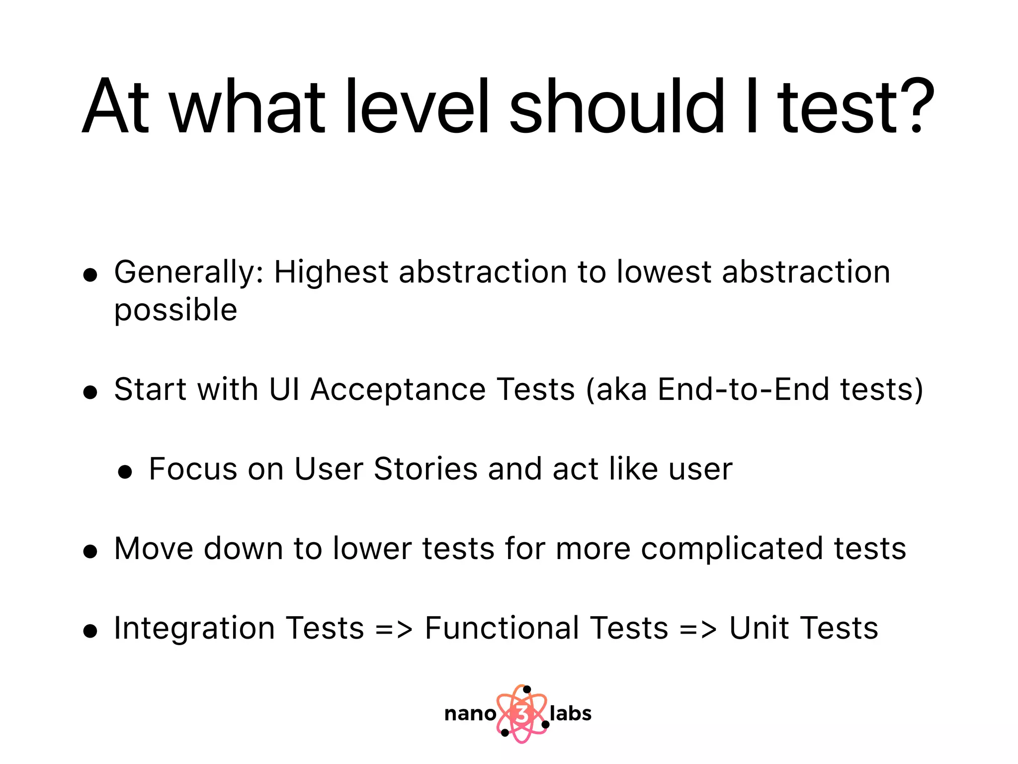 Automated testing in javascript | PPT
