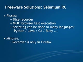 Tools offer lots of useless functionality that make scripting harder.