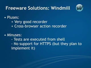 HP: Mercury Quick Test Pro