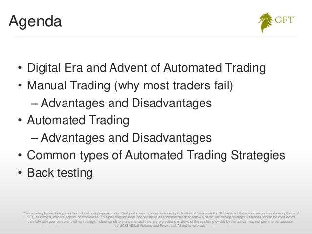 Types of algo trading strategies