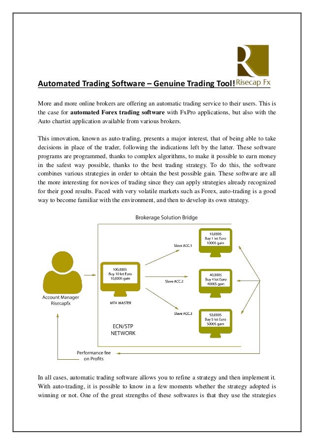Automated Trading Software Genuine Trading Tool - 