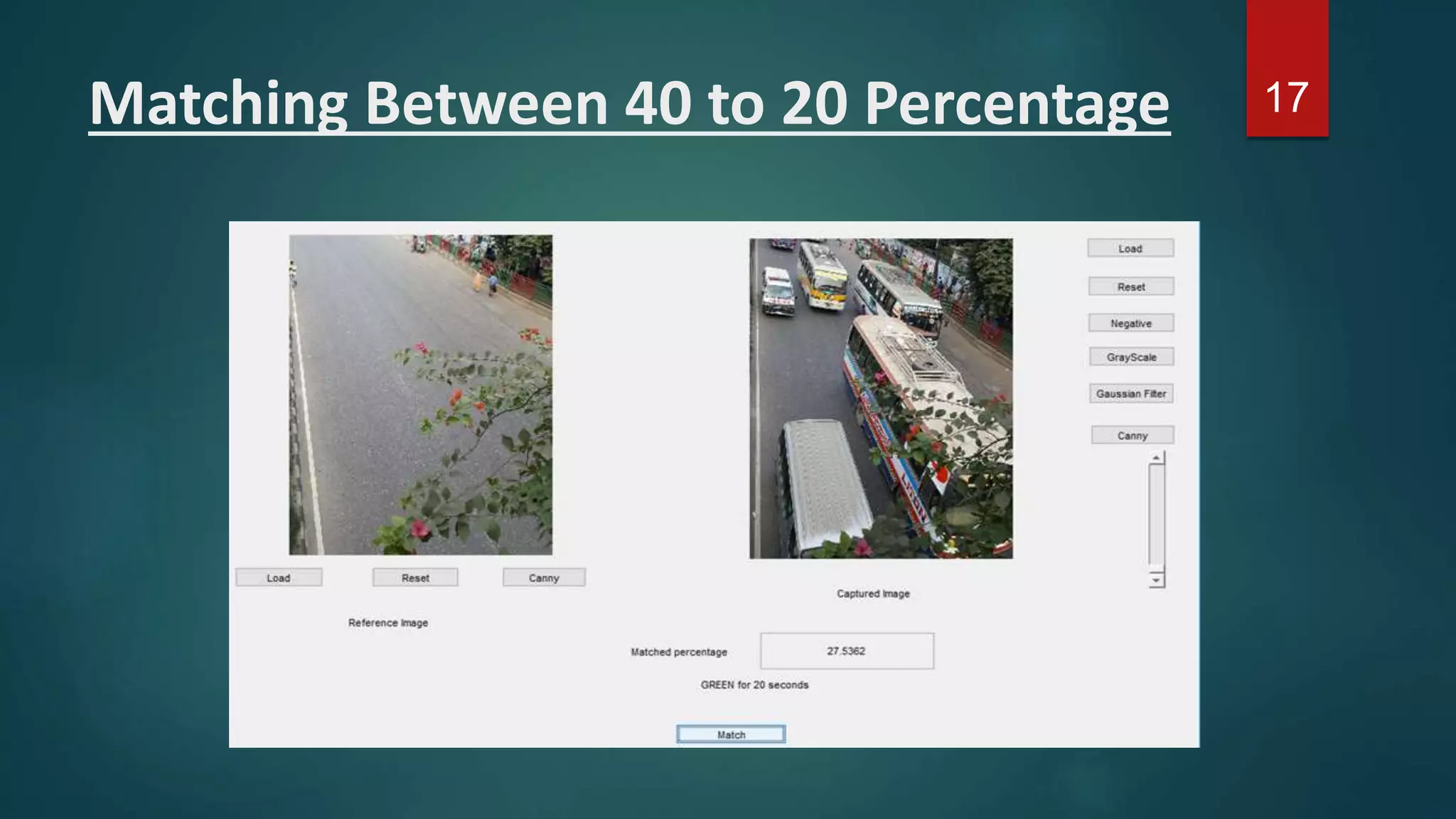Matching Between 40 to 20 Percentage 17 