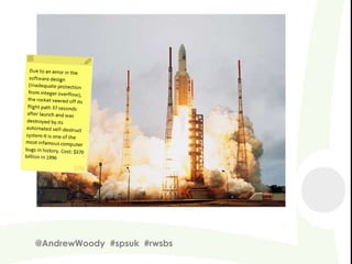 @AndrewWoody #spsuk #rwsbs
 