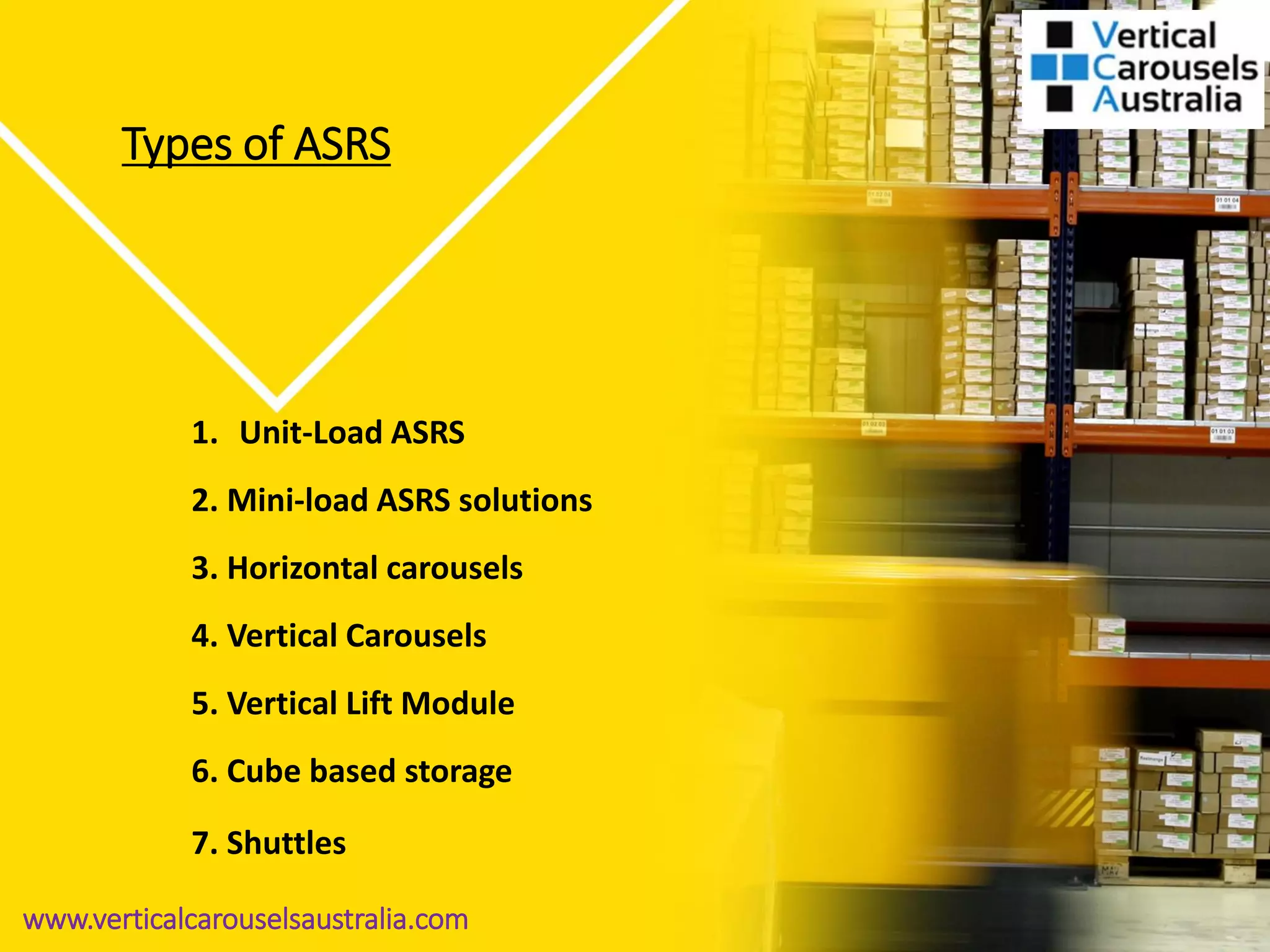 Automated warehouse storage systems guide to asrs | PDF