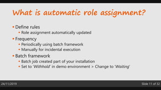 Automate security role assignments | PDF | Databases | Computer ...