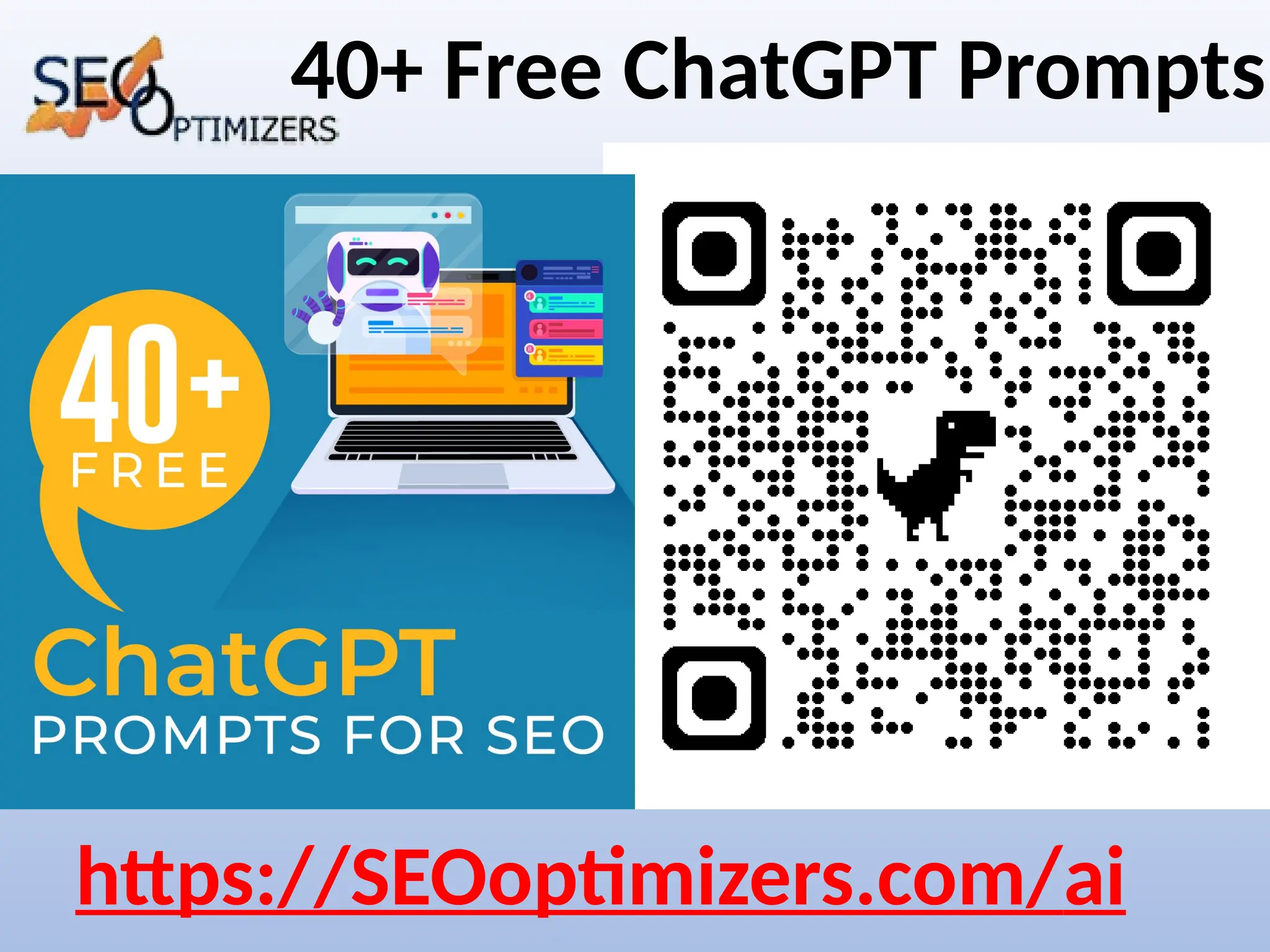 https://SEOoptimizers.com/ai
40+ Free ChatGPT Prompts
 