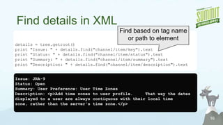 Example 1JIRA Issue Query & Retrieval13