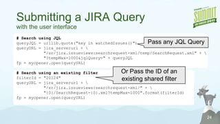 Token MethodAuthentication credentials passed once; then token is usedUsed with Fisheye/Crucible RESTUsed with Deprecated Bamboo Remote API21