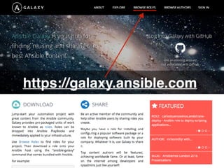 https://galaxy.ansible.com
 
