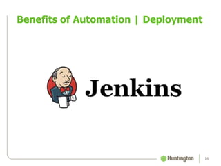 Benefits of Automation | Deployment
16
 