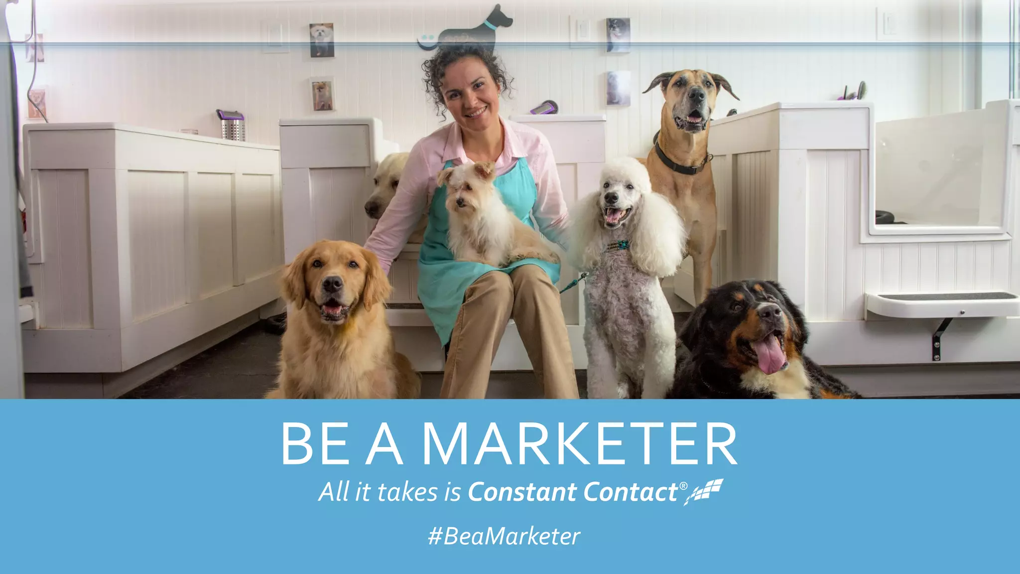 BE A MARKETER
All it takes is Constant Contact®
#BeaMarketer
 