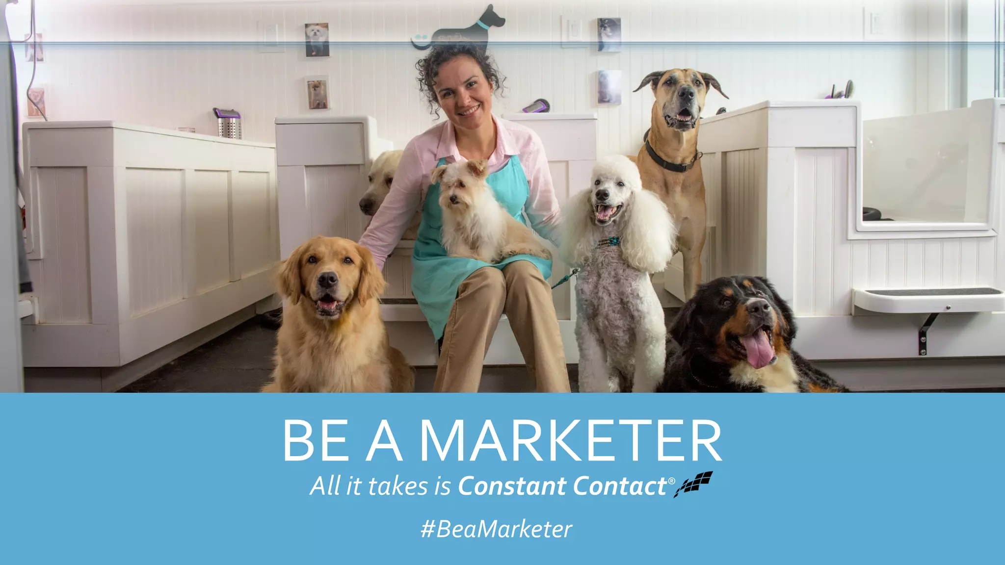 BE A MARKETER
All it takes is Constant Contact®
#BeaMarketer
 