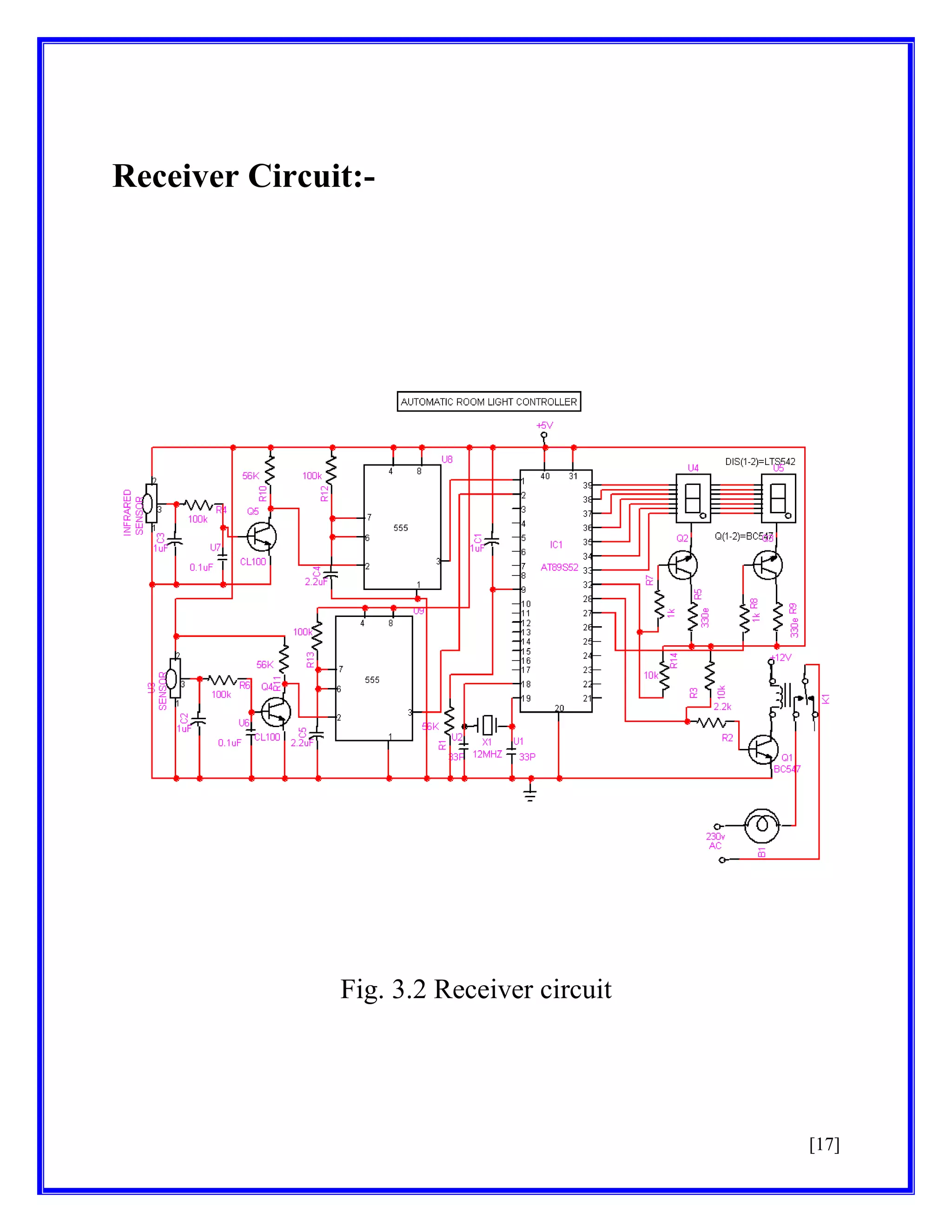Receiver Circuit:-

Fig. 3.2 Receiver circuit

[17]

 