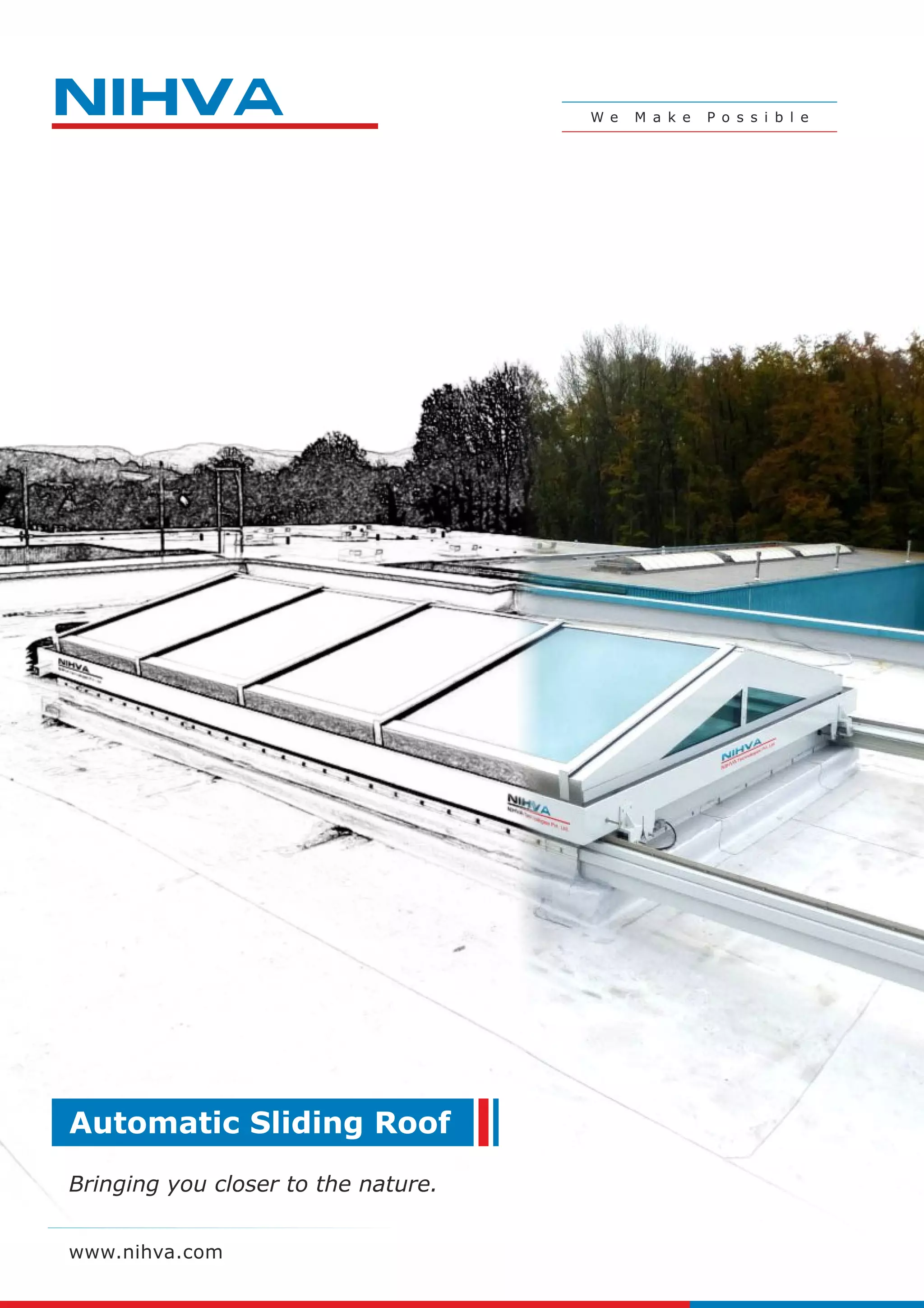 Sliding roof | Automatic Sliding Roof | NIHVA Technologies | PDF