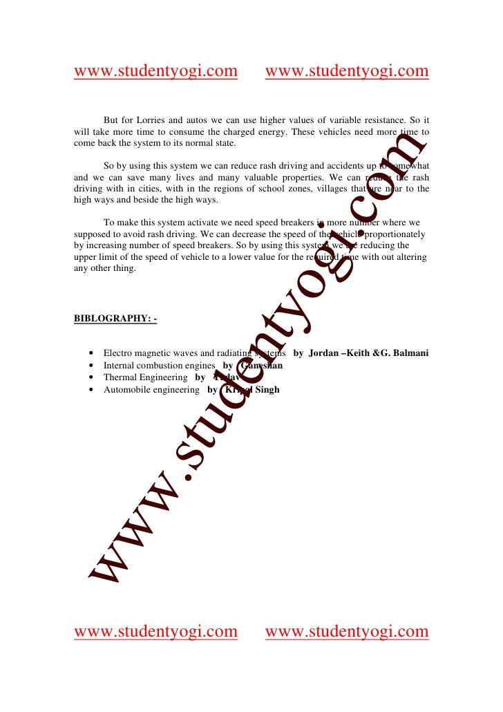 Speed limit essay image