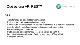 Automatic API REST Droidcon | PPTX