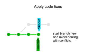 Apply code fixes
mastercodefix
start branch new
and avoid dealing
with conflicts
 