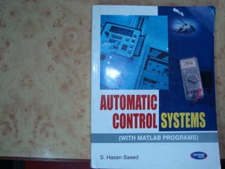 Automatic control system s hasan saeed