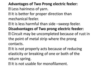 Automatic conventional weaving