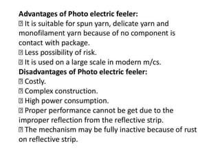 Automatic conventional weaving