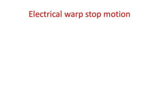 Automatic conventional weaving