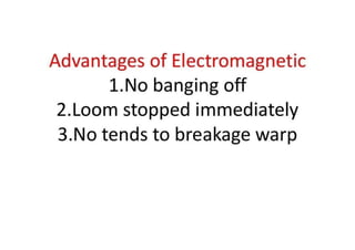 Automatic conventional weaving