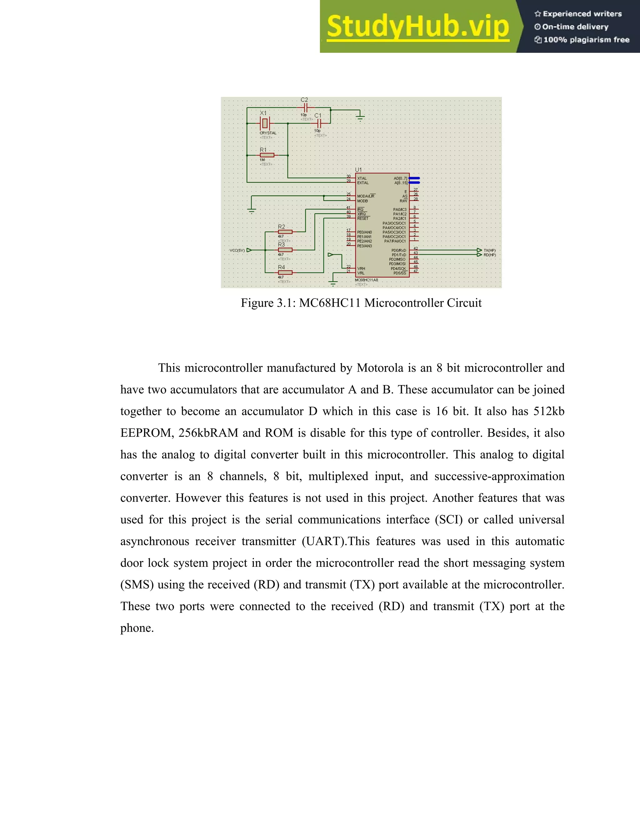AUTOMATIC DOOR LOCK SYSTEM | PDF | Smartphones | Consumer Electronics